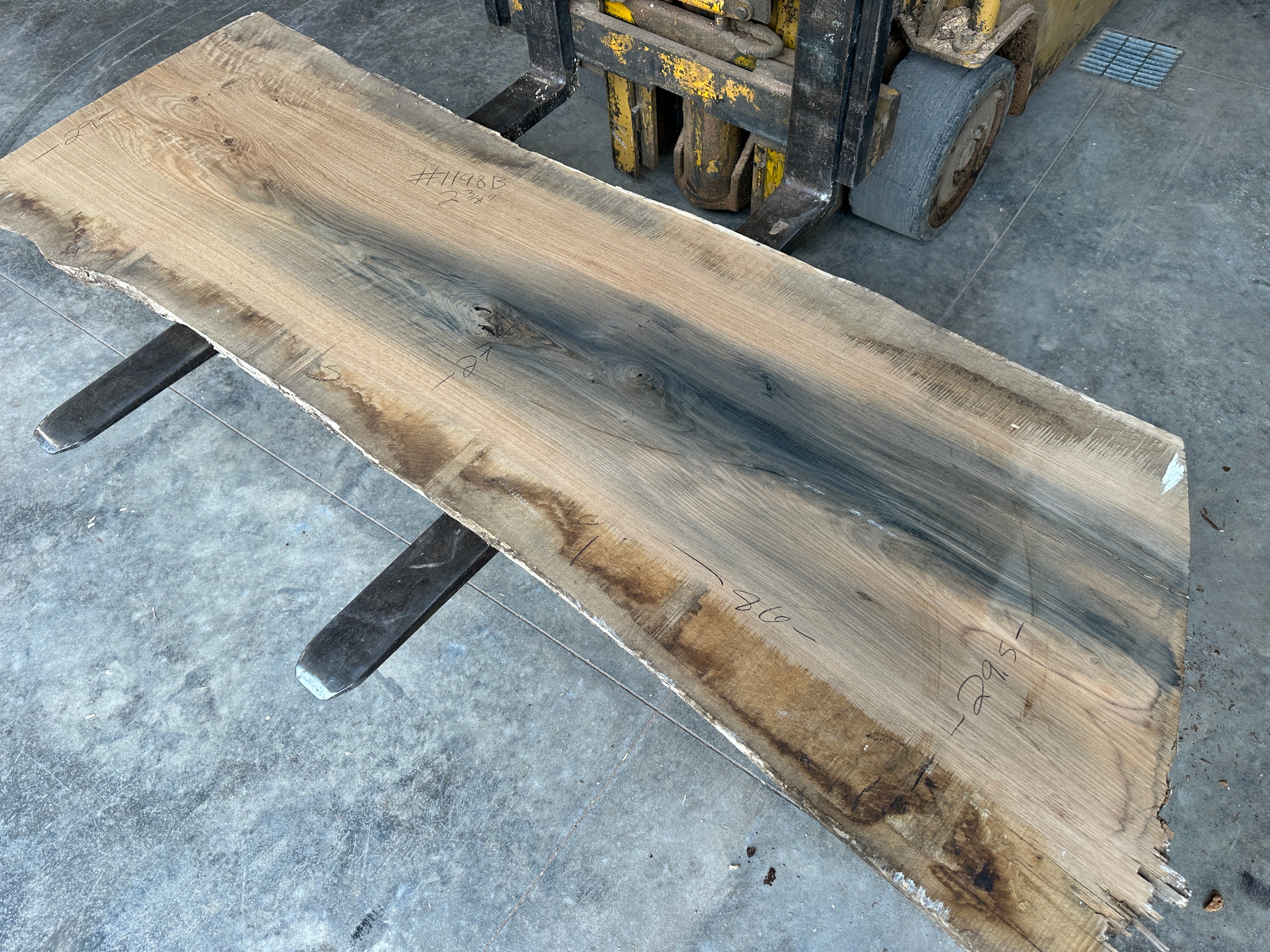 White Oak Lumber Slab