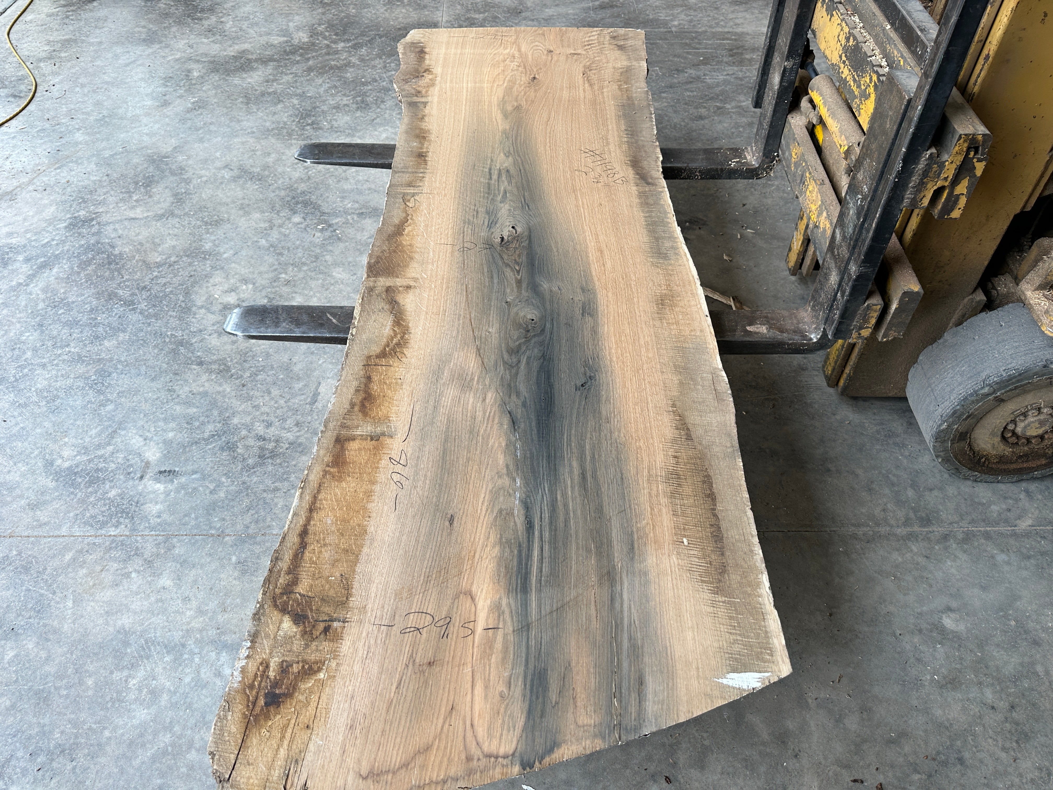 White Oak Lumber Slab