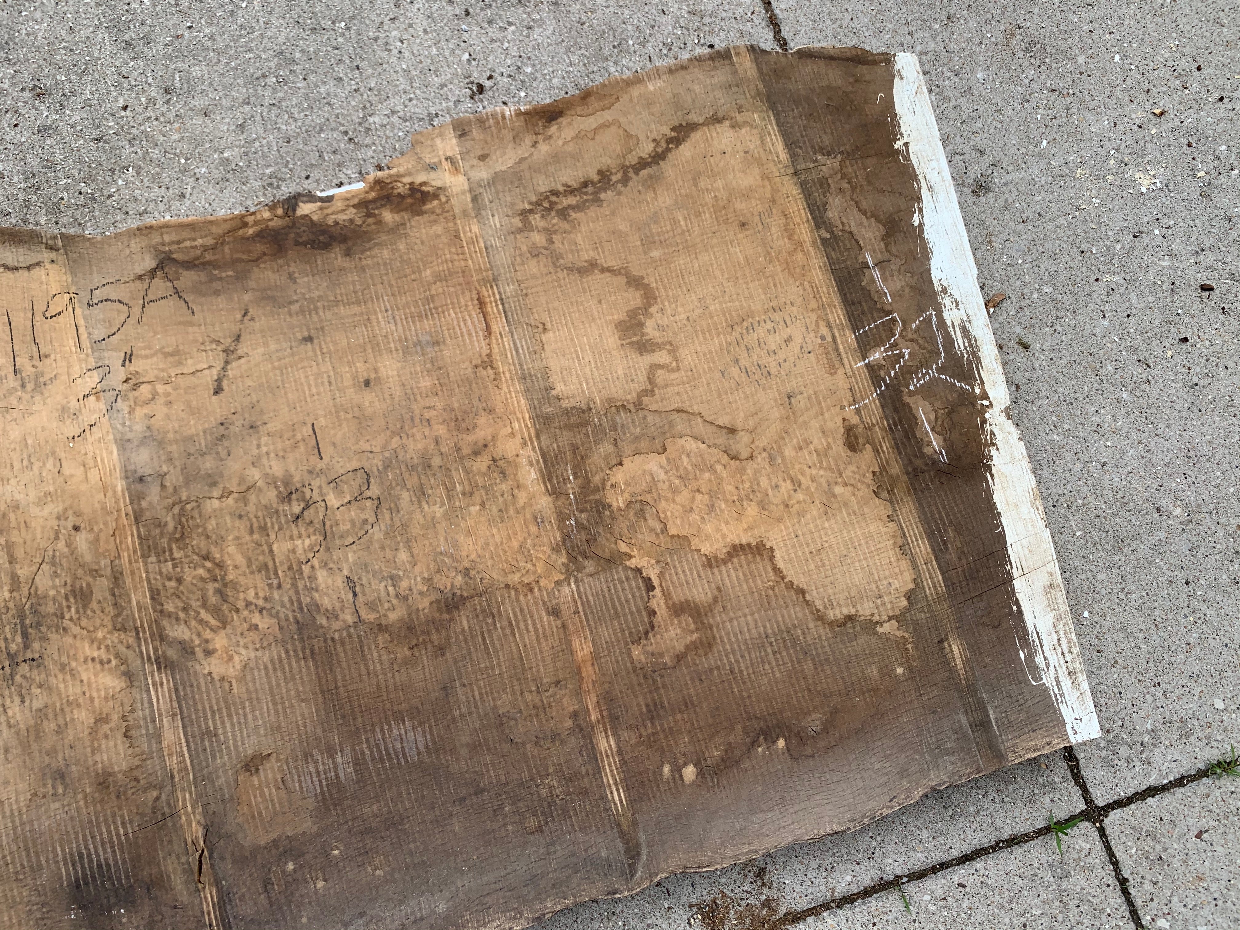White Oak Lumber Slab Wood