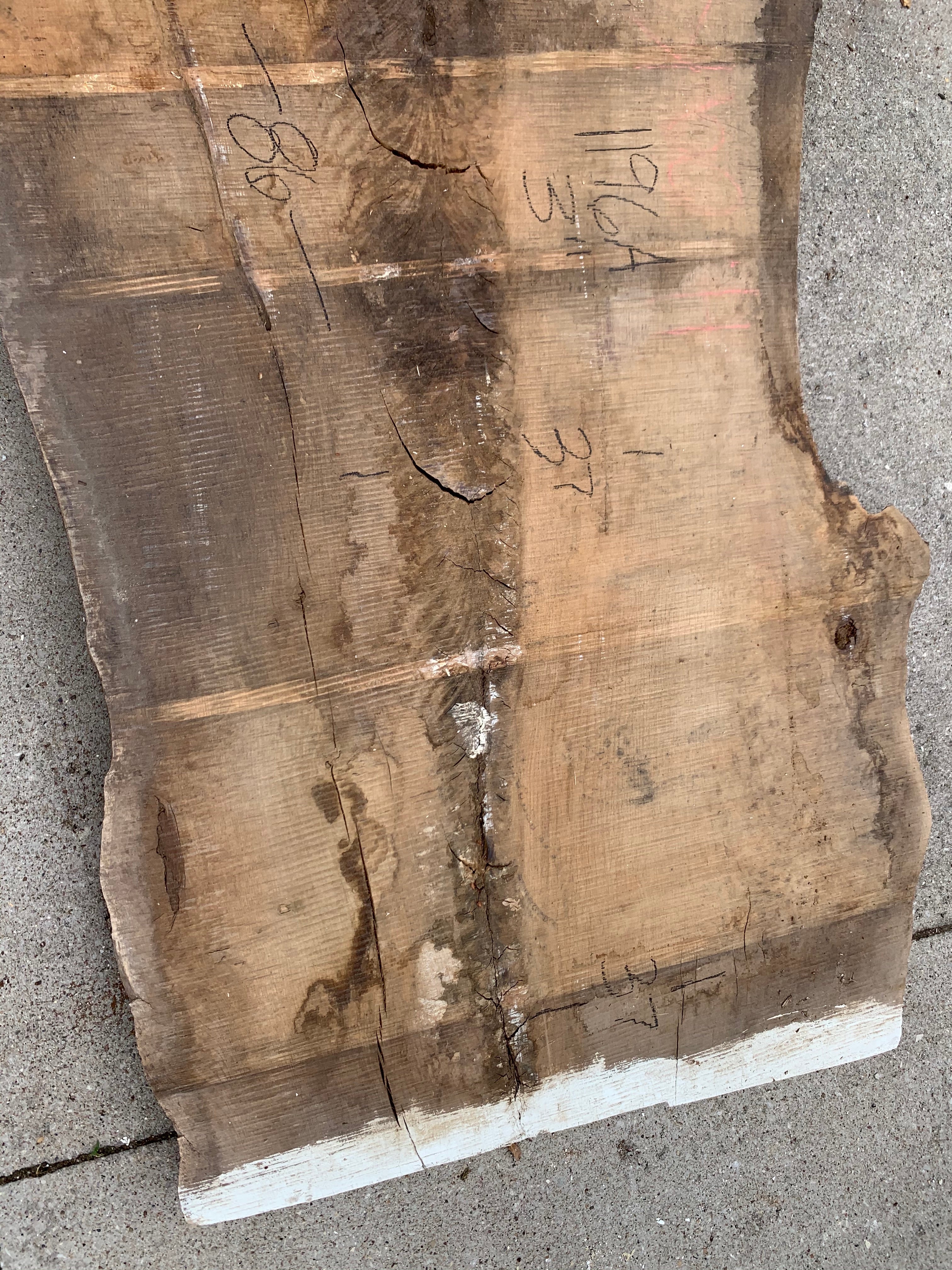 White Oak Lumber Slab Wood