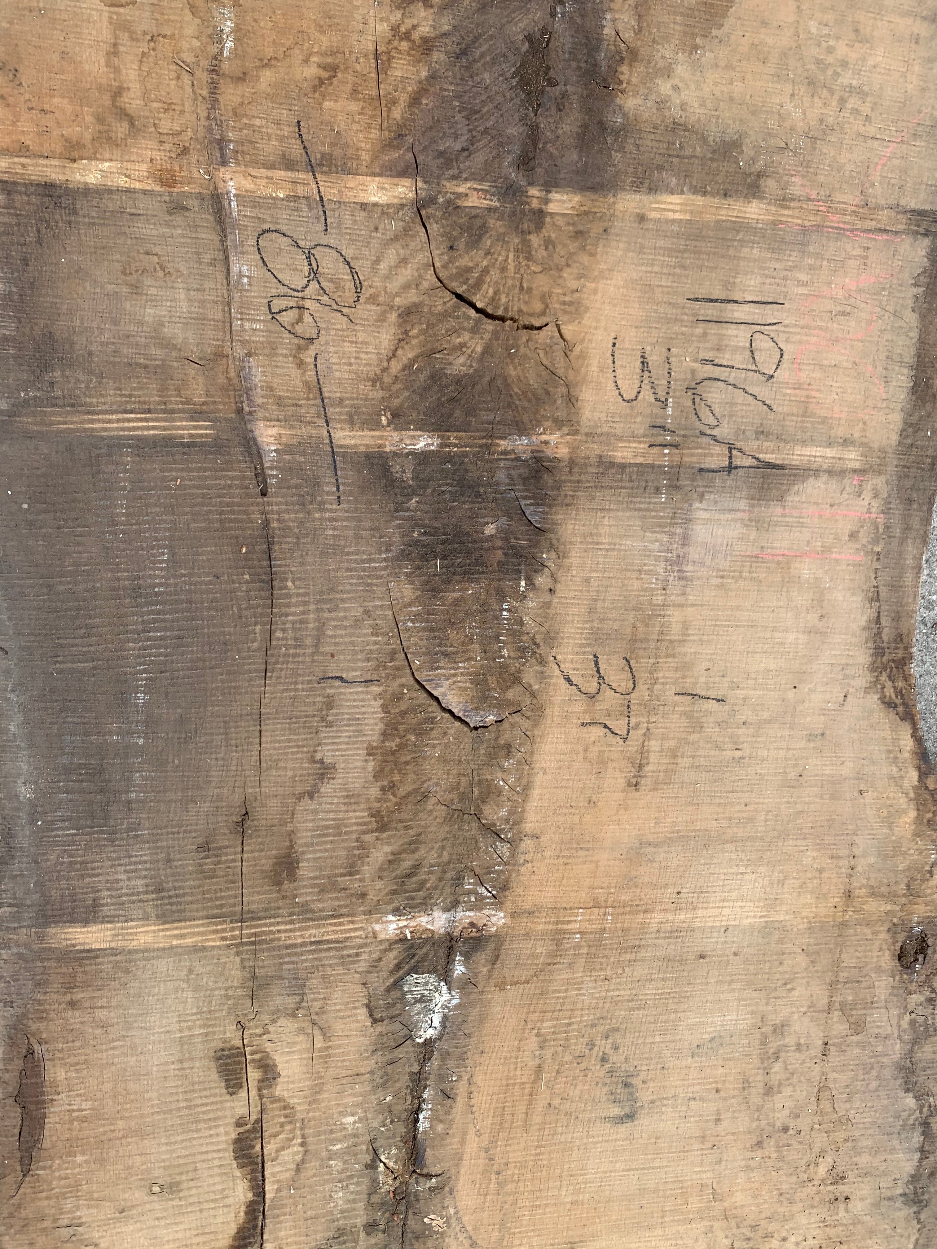 White Oak Lumber Slab Wood