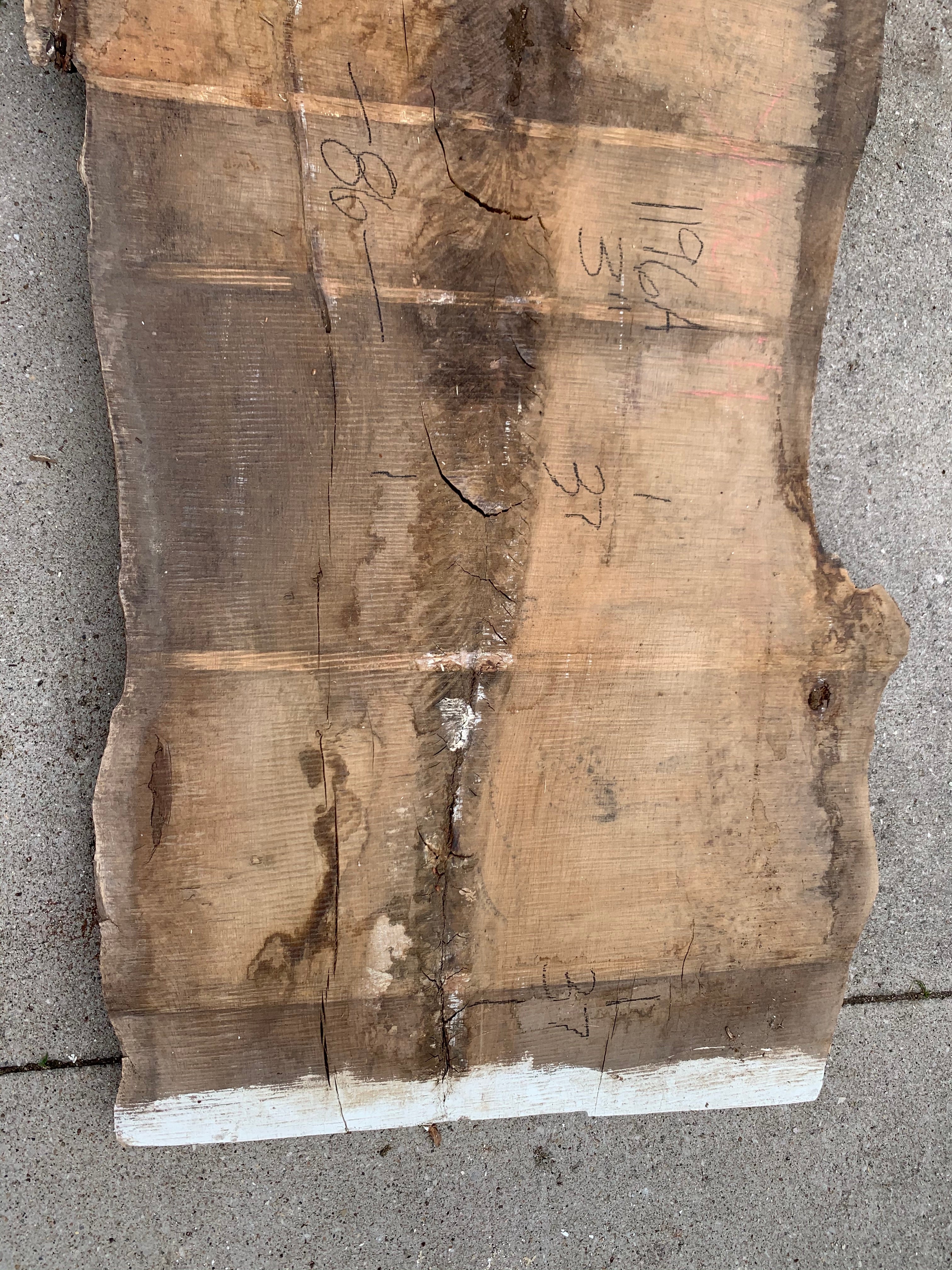 White Oak Lumber Slab Wood