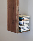 Live Edge Walnut Waterfall Blanket or Towel Shelf - Hazel Oak Farms