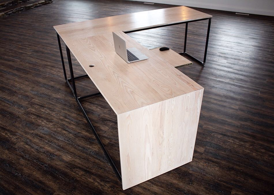 Solid ash desk discount