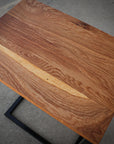 White Oak Modern Side C Table