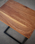 White Oak Modern Side C Table