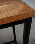White Oak Modern Side C Table