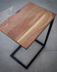 White Oak Modern Side C Table