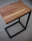White Oak Modern Side C Table