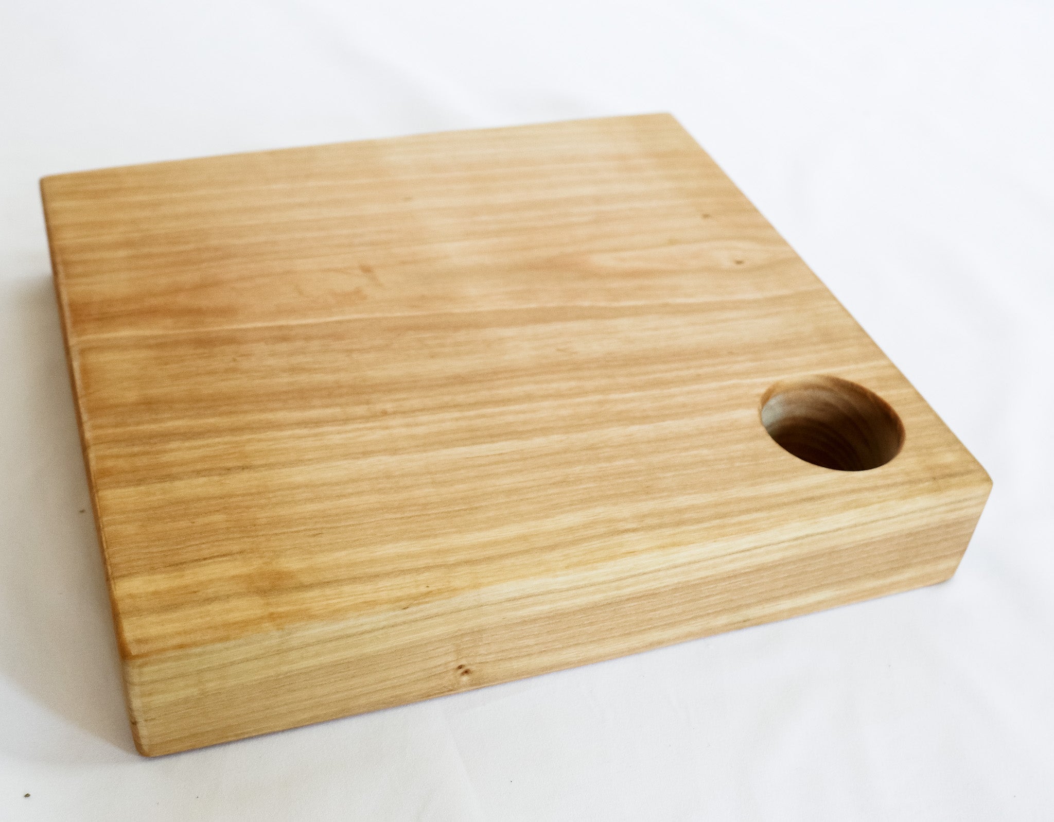 thick ash butcher block cutting board