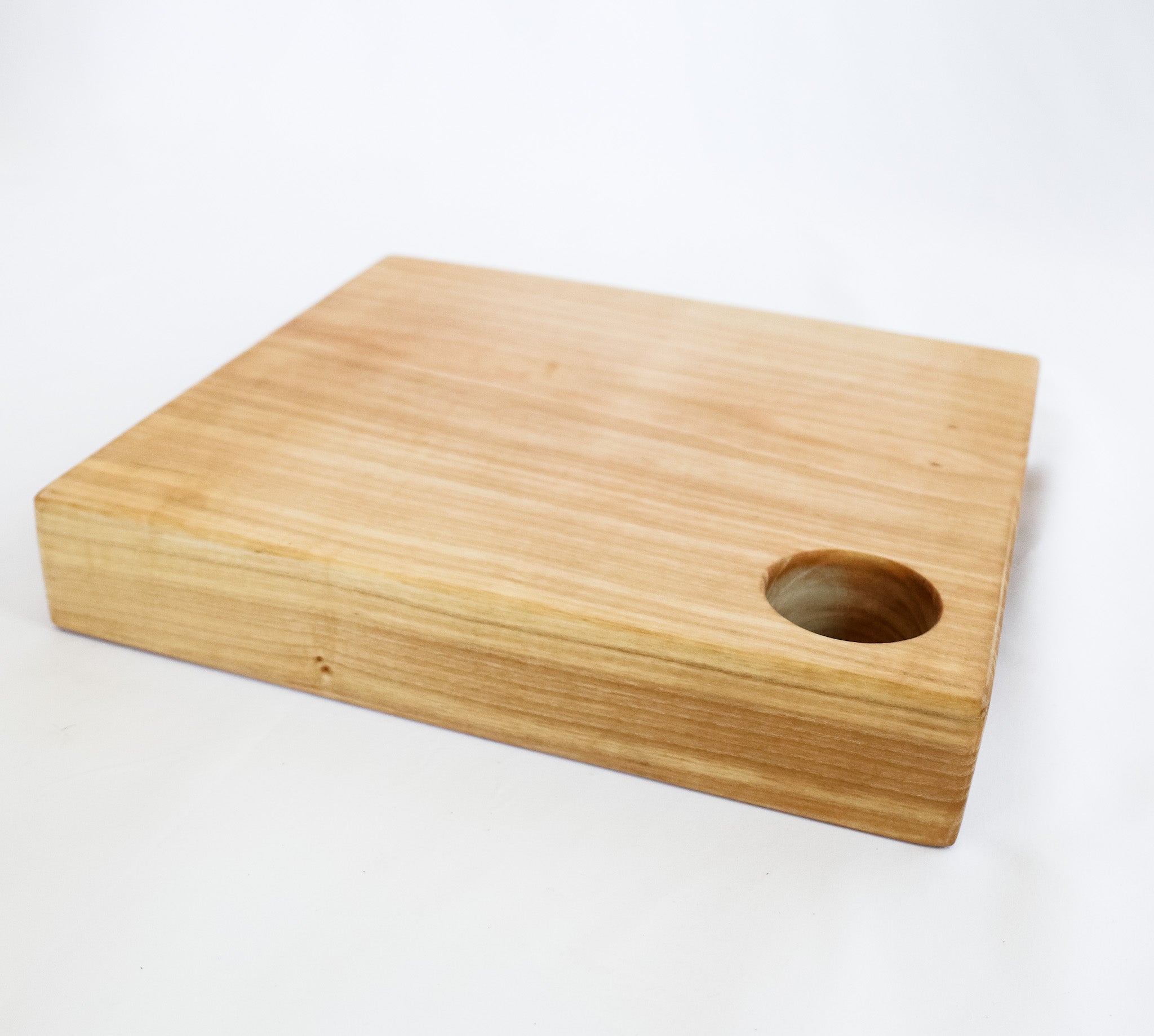 thick ash butcher block cutting board