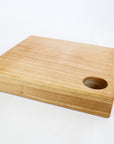 thick ash butcher block cutting board