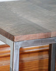 Quartersawn White Oak Cube 18" Coffee Side Table - Hazel Oak Farms