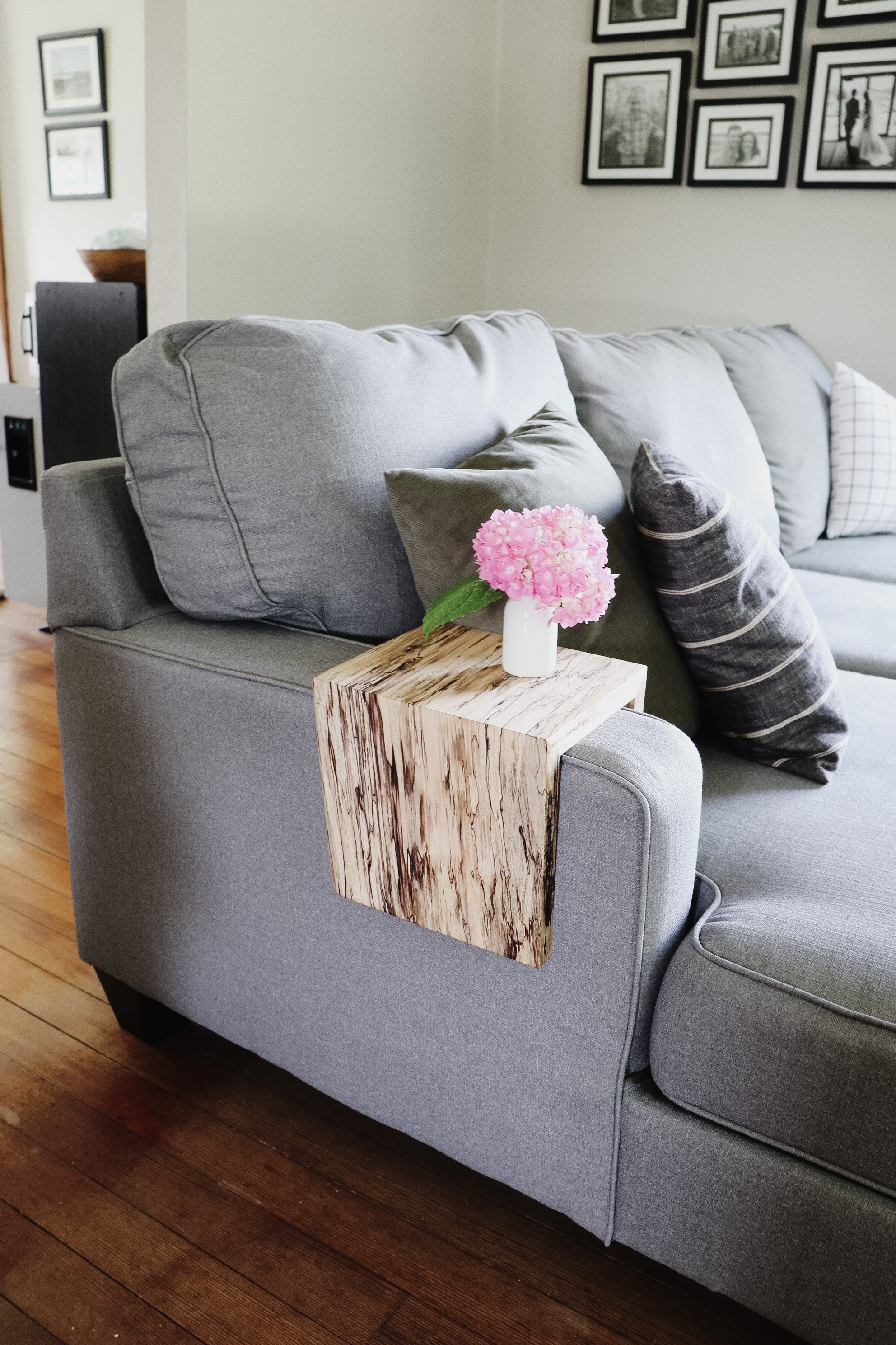 Spalted Maple Armrest Table