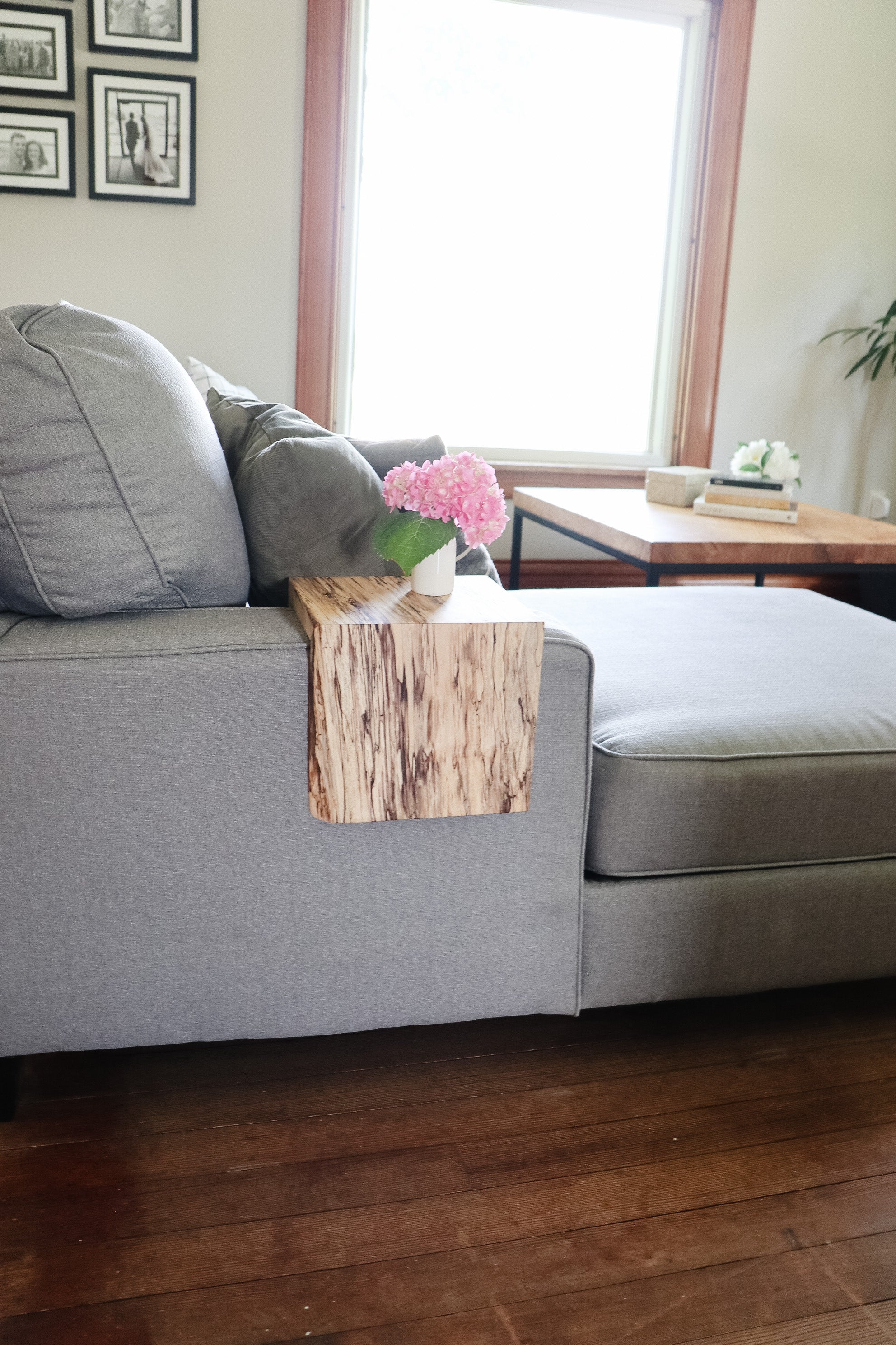 Spalted Maple Armrest Table