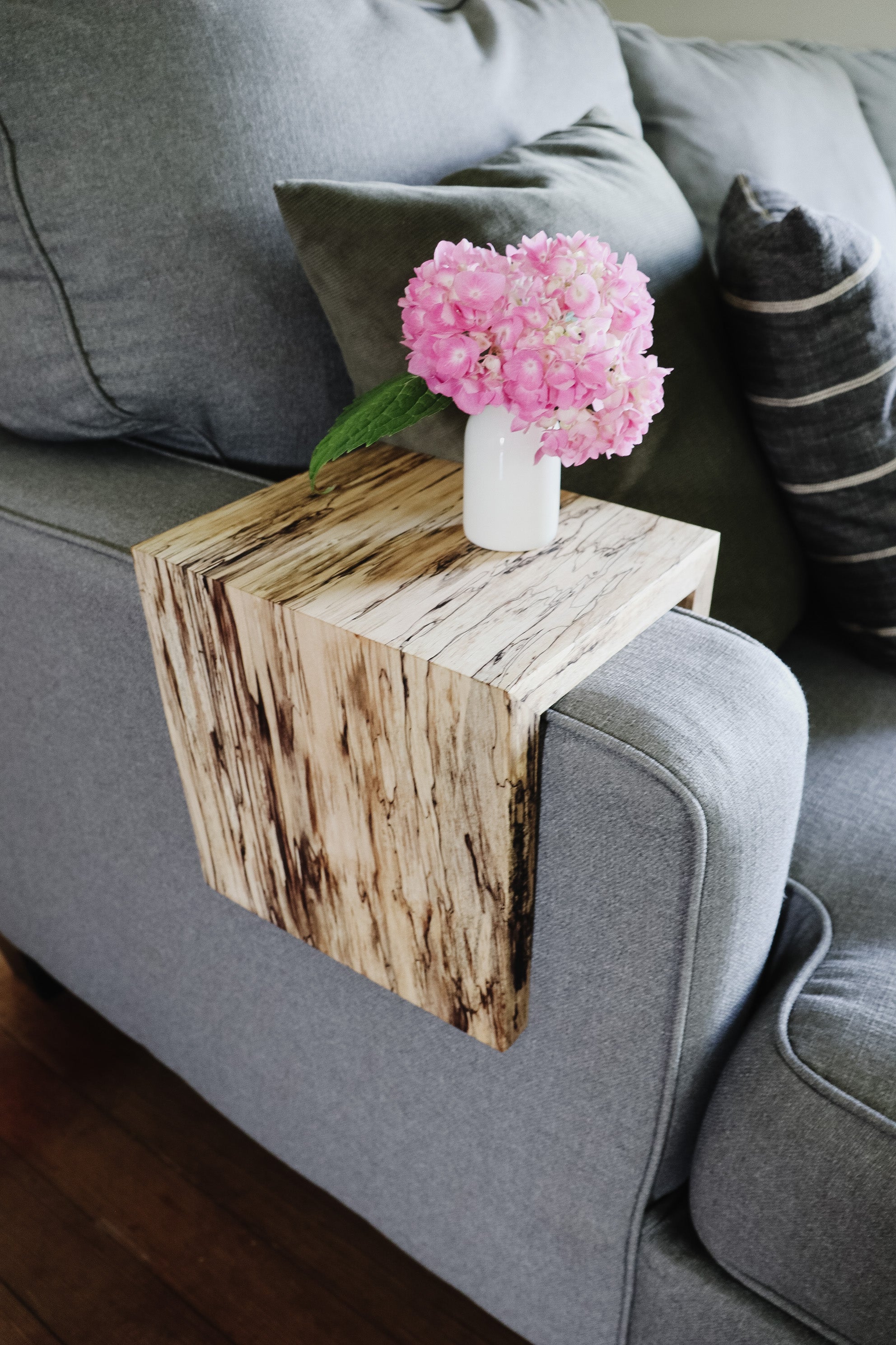 Spalted Maple Armrest Table