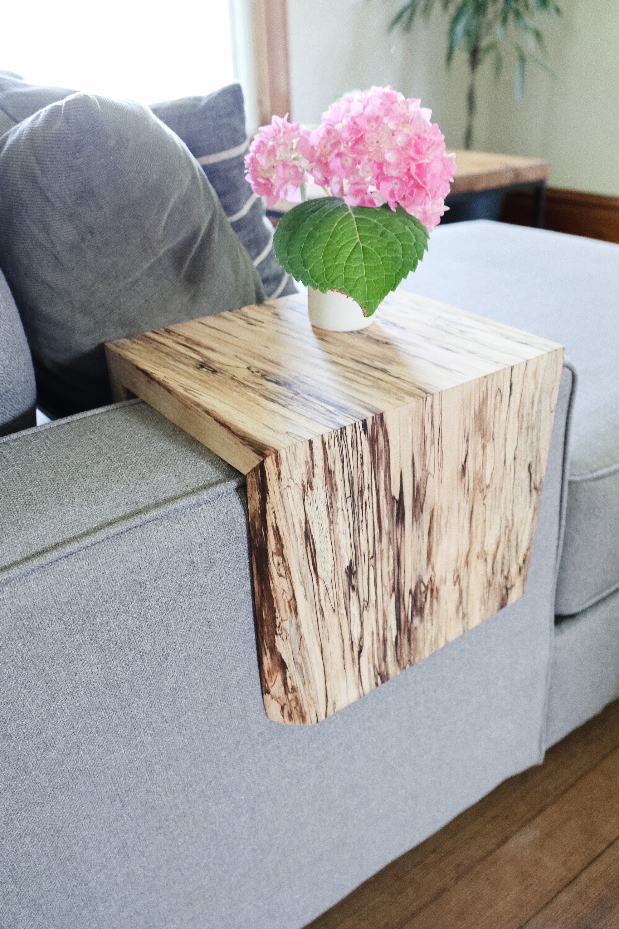 Spalted Maple Armrest Table