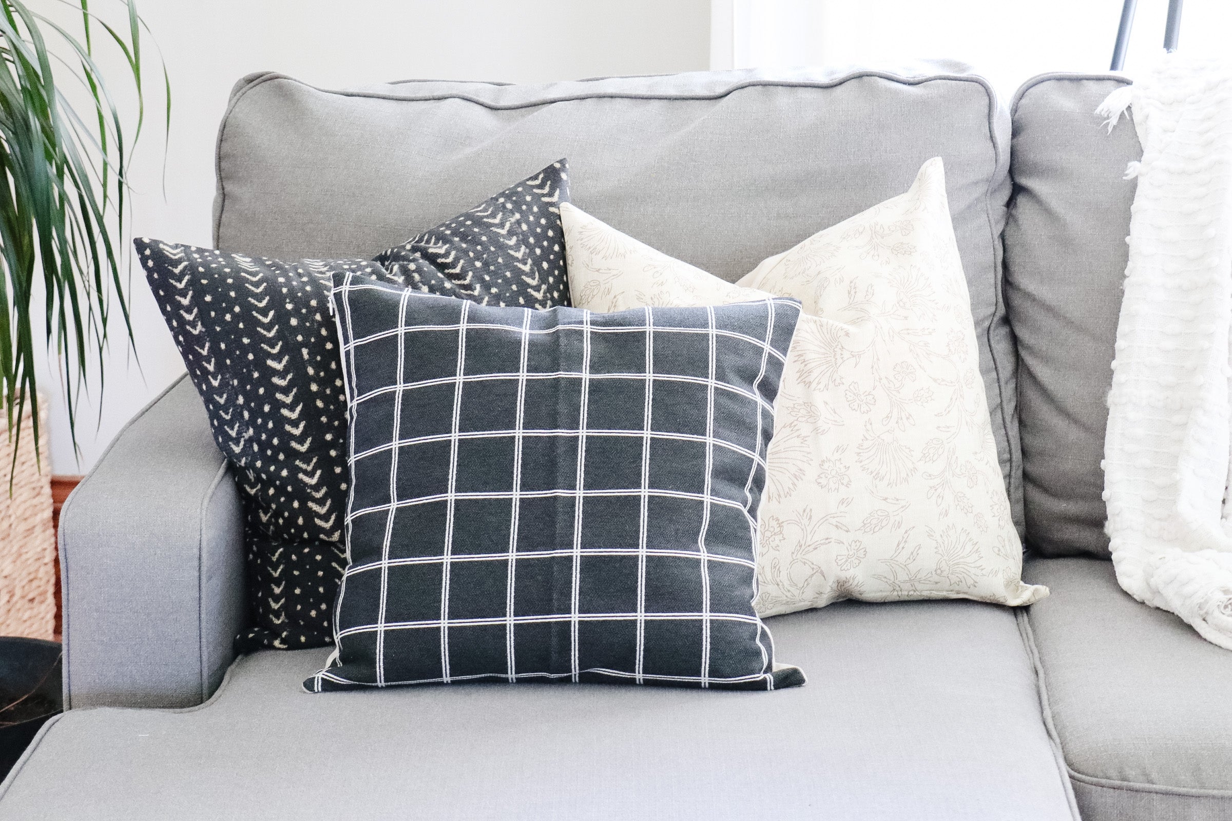 Ella Pillow Cover 20" - Hazel Oak Farms