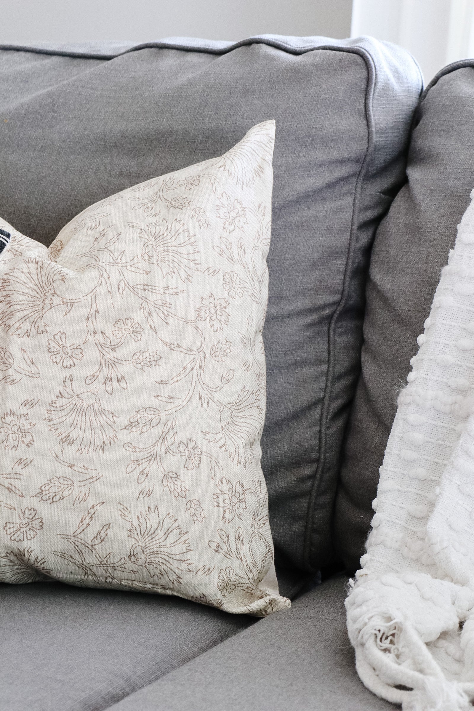 Ella Pillow Cover 20" - Hazel Oak Farms