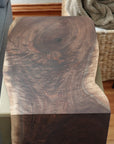 Live-Edge Walnut Waterfall Plate C-Table (in stock) - Hazel Oak Farms