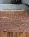 Live Edge Walnut Computer Side Table (in stock) - Hazel Oak Farms