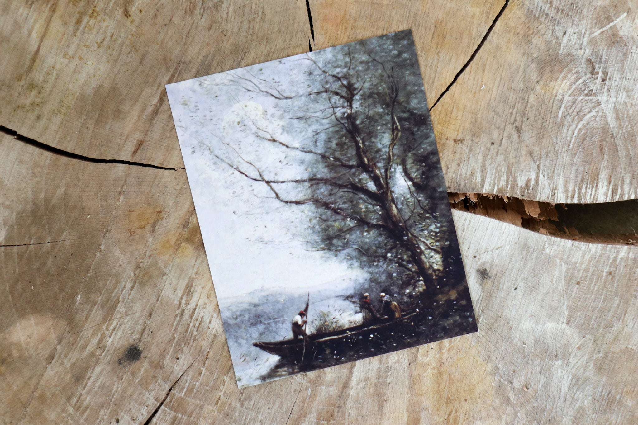 Vintage Art Print - Canoe (in stock) - Hazel Oak Farms
