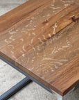 Quartersawn White Oak Cube 18" Coffee Side Table