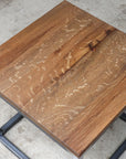 Quartersawn White Oak Cube 18" Coffee Side Table