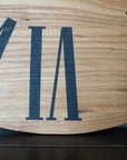 Red Elm Wall Clock