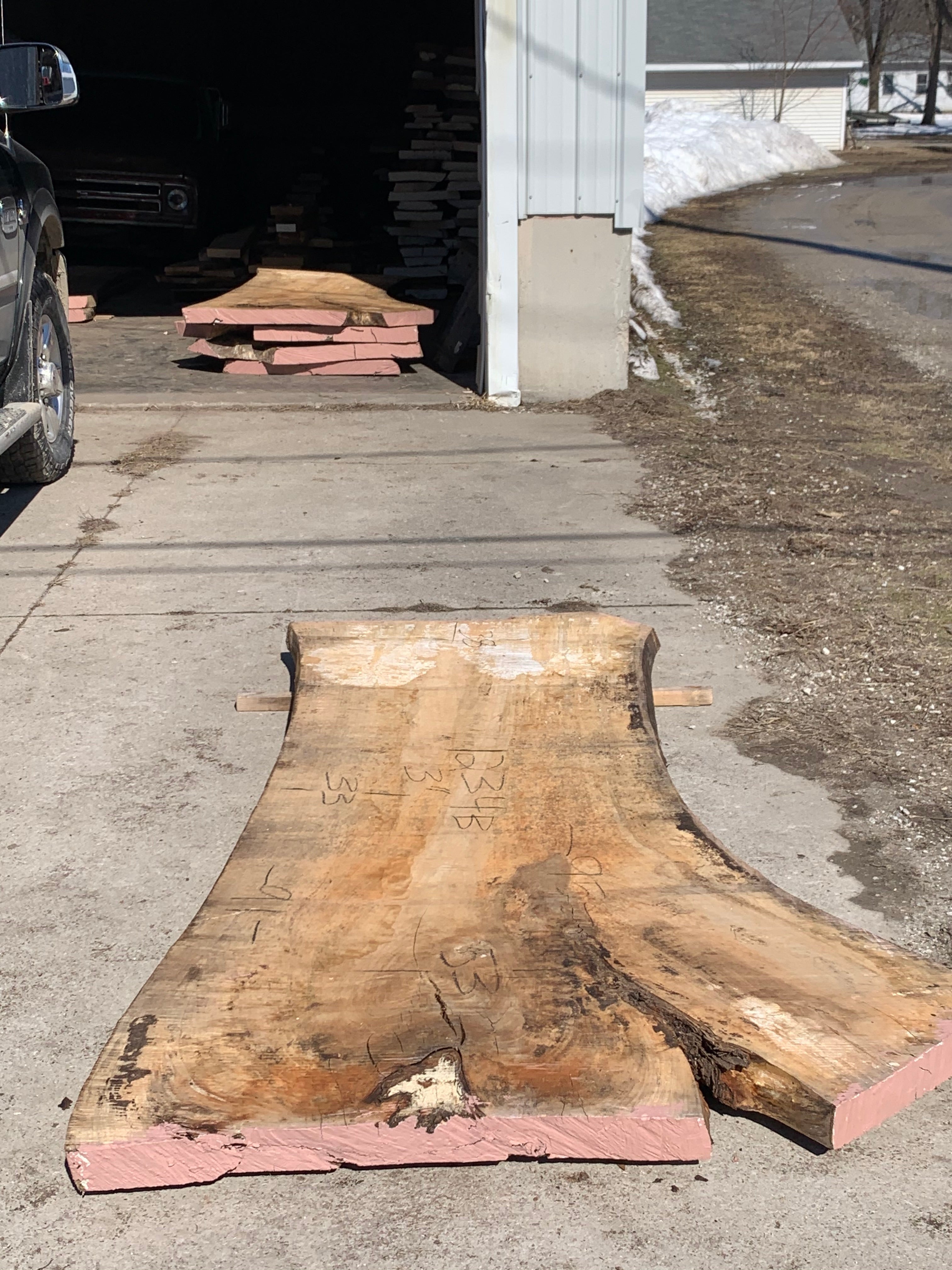 Spalted Soft Maple Slab