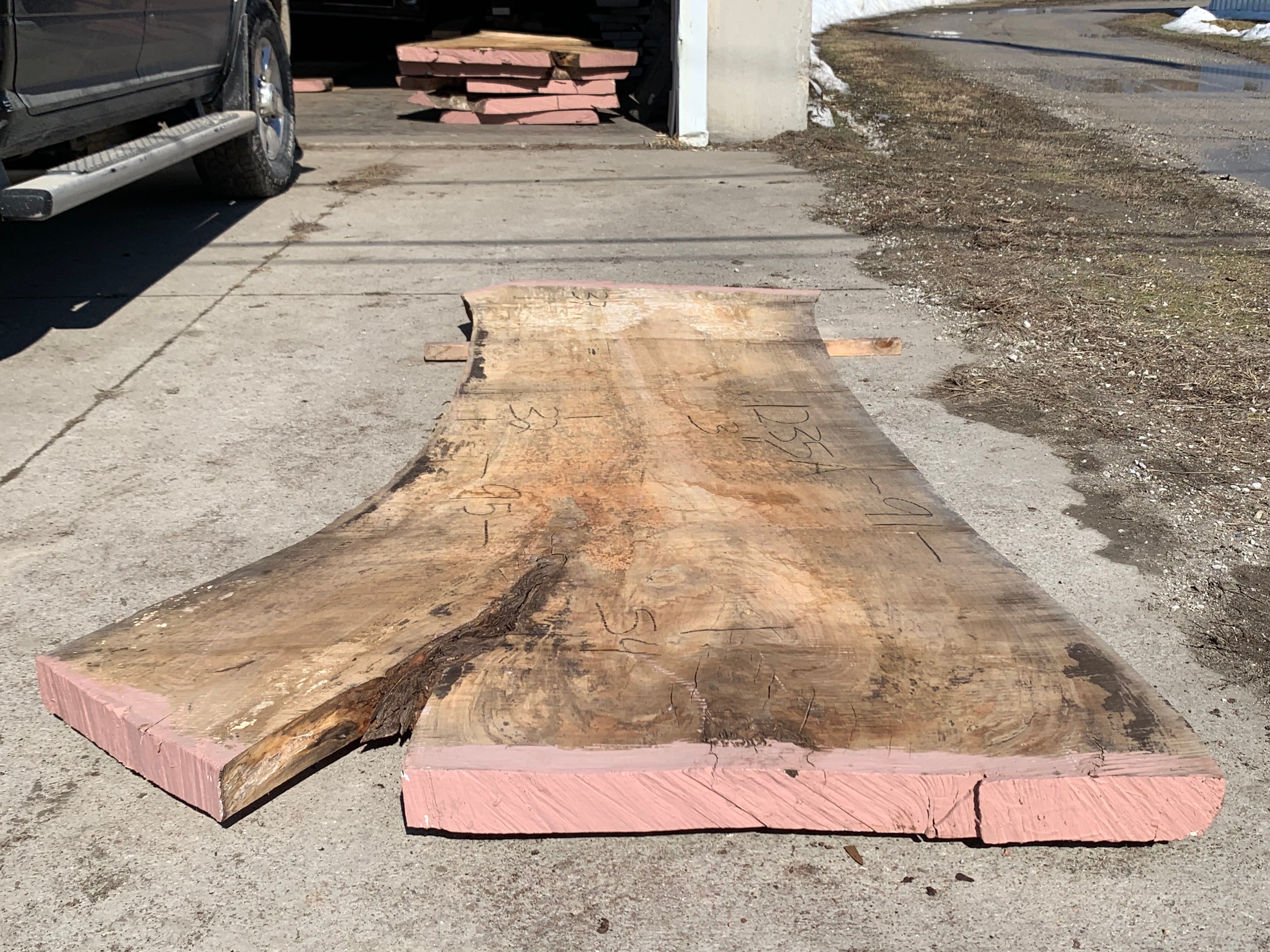Spalted Soft Maple Slab