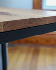 White Oak Computer Side C-Table