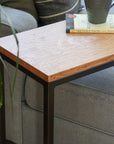 White Oak Modern Side C Table