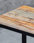 Solid Spalted Maple Wood Laptop C Table