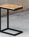Solid Spalted Maple Wood Laptop C Table