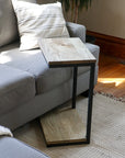 Hackberry Floor Shelf Modern C Side Table (in stock)