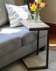 Hackberry Floor Shelf Modern C Side Table (in stock)