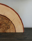 Spalted Hickory Solid Wood Bookends