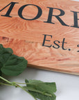 Last Name & Established Wedding Sign