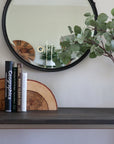 Spalted Hickory Solid Wood Bookends