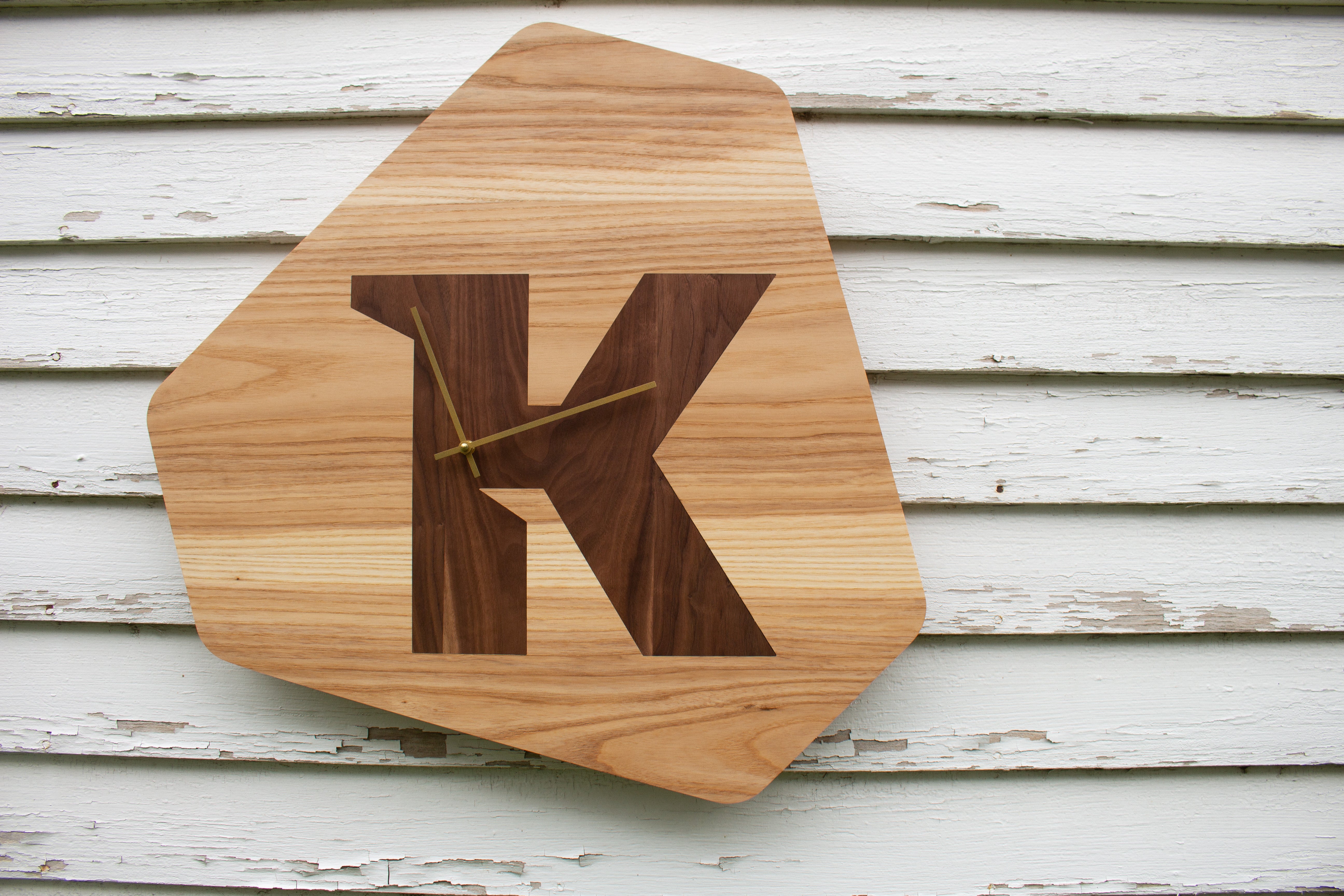 Personalized Letter Clock
