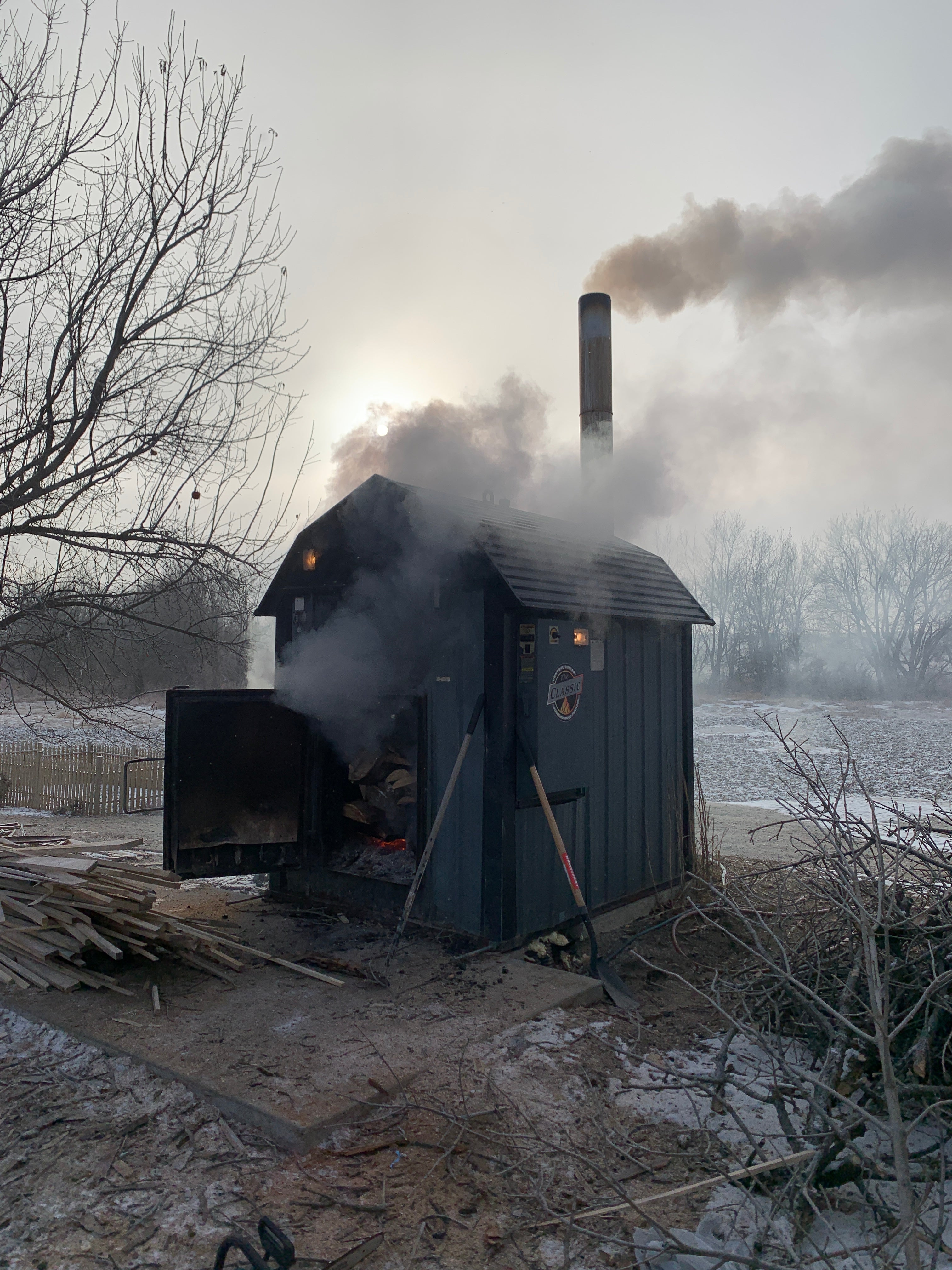 How We Built Our Outdoor Wood Boiler System