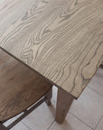 Ash Table and Chair set with tapered legs