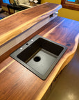 Live-Edge Walnut Countertops