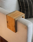 5" Spalted White Oak Wood Armrest Table, Coffee Table, Living Room Table (in stock)