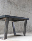 Tapered Metal Coffee Table Legs - Set of 2