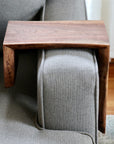 8" live edge walnut armrest table, Coffee Table, Living Room Table (in stock)