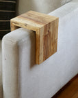 5" spalted armrest table, Coffee Table, Living Room Table (in stock)