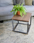 Quartersawn White Oak Cube 18" Coffee Side Table (in stock)