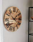 26" Spalted Maple Wall Clock (in stock)